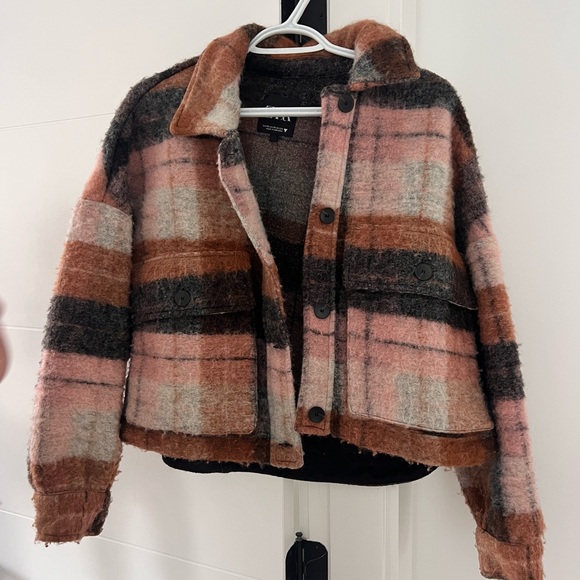 Zara plaid jacket - Picture 1 of 3